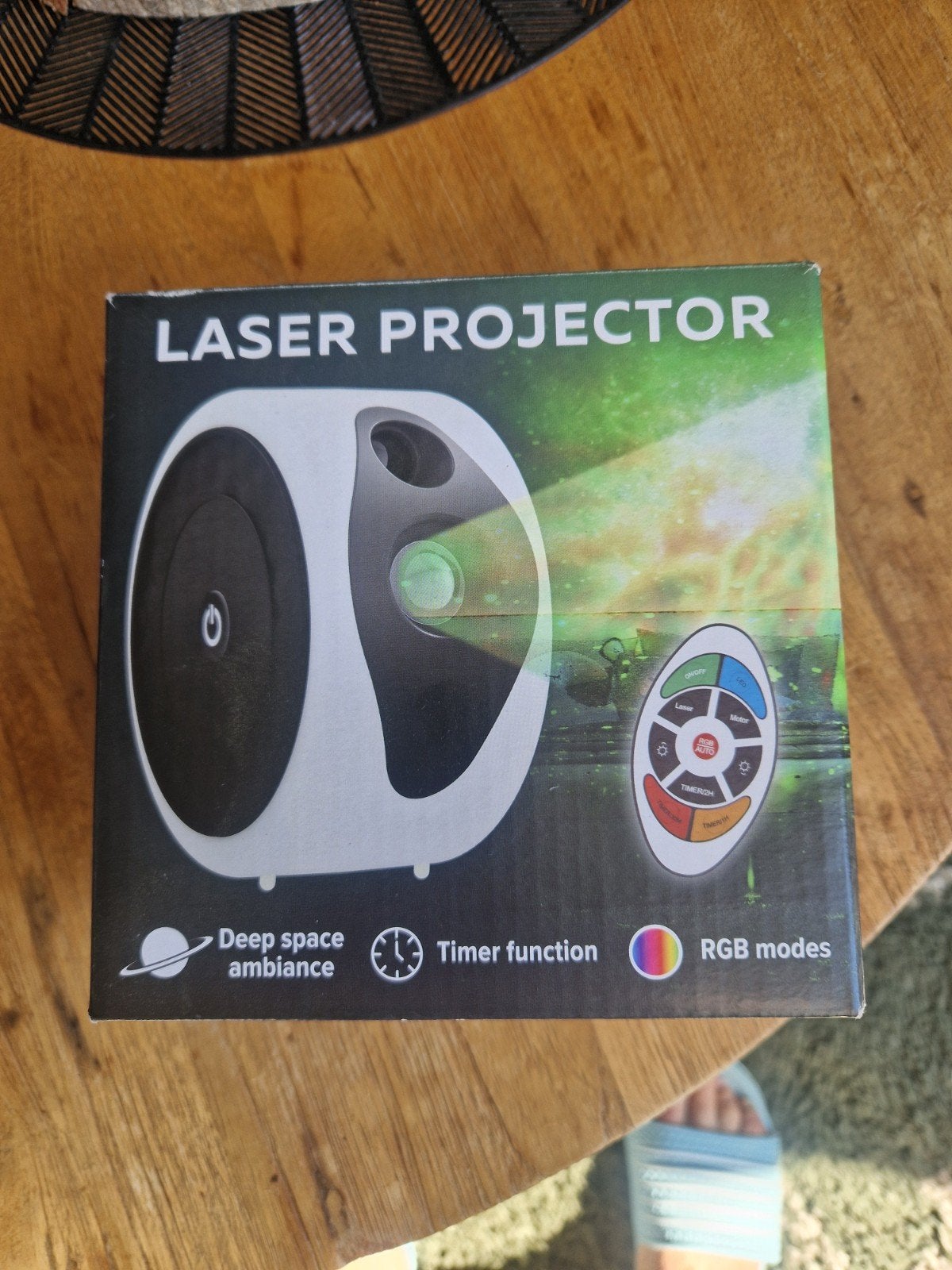 Laser Projector - Deep Space Ambiance met Timer & RGB, Onbekend, LED, Nieuw, Ophalen of Verzenden