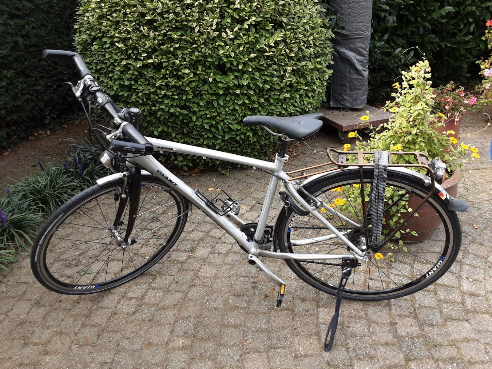 1 DAMES EN 1 HEREN FIETS GIANT AERO-RS1, Ophalen, Gebruikt, Minder dan 10 versnellingen, Giant