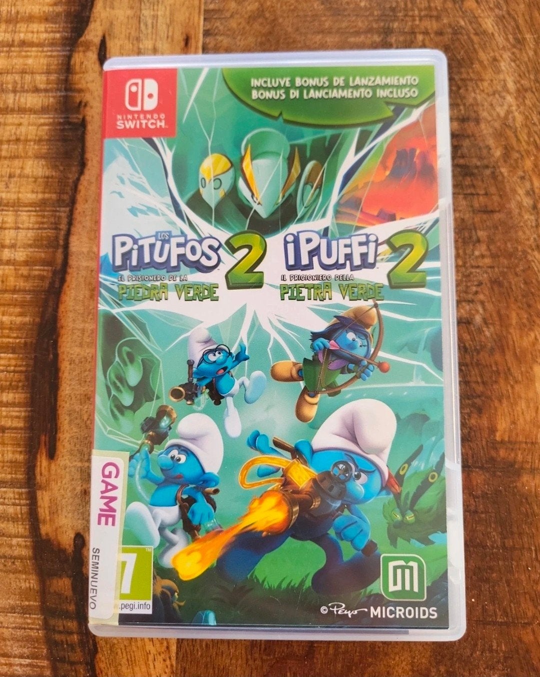 De Smurfen 2: Het Groene Steen Avontuur - Nintendo Switch, Ophalen of Verzenden