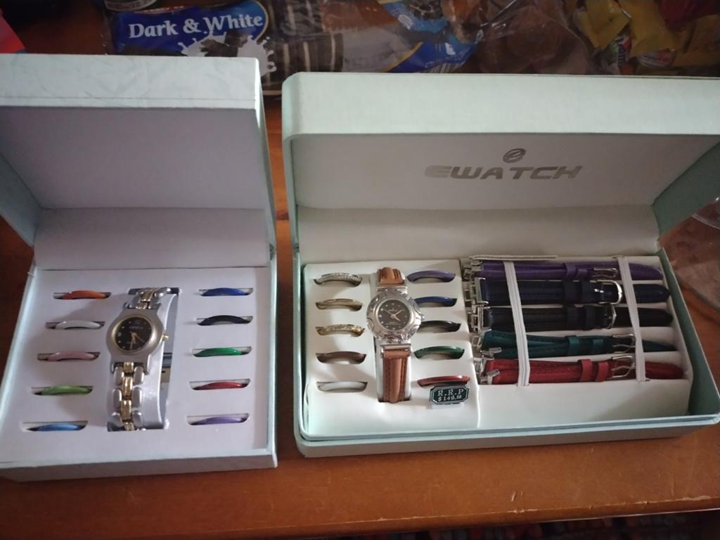 Dames quartz horloge sets, nieuw, Sieraden, Tassen en Uiterlijk, Horloges | Dames, Nieuw, Overige merken, Staal, Ophalen of Verzenden