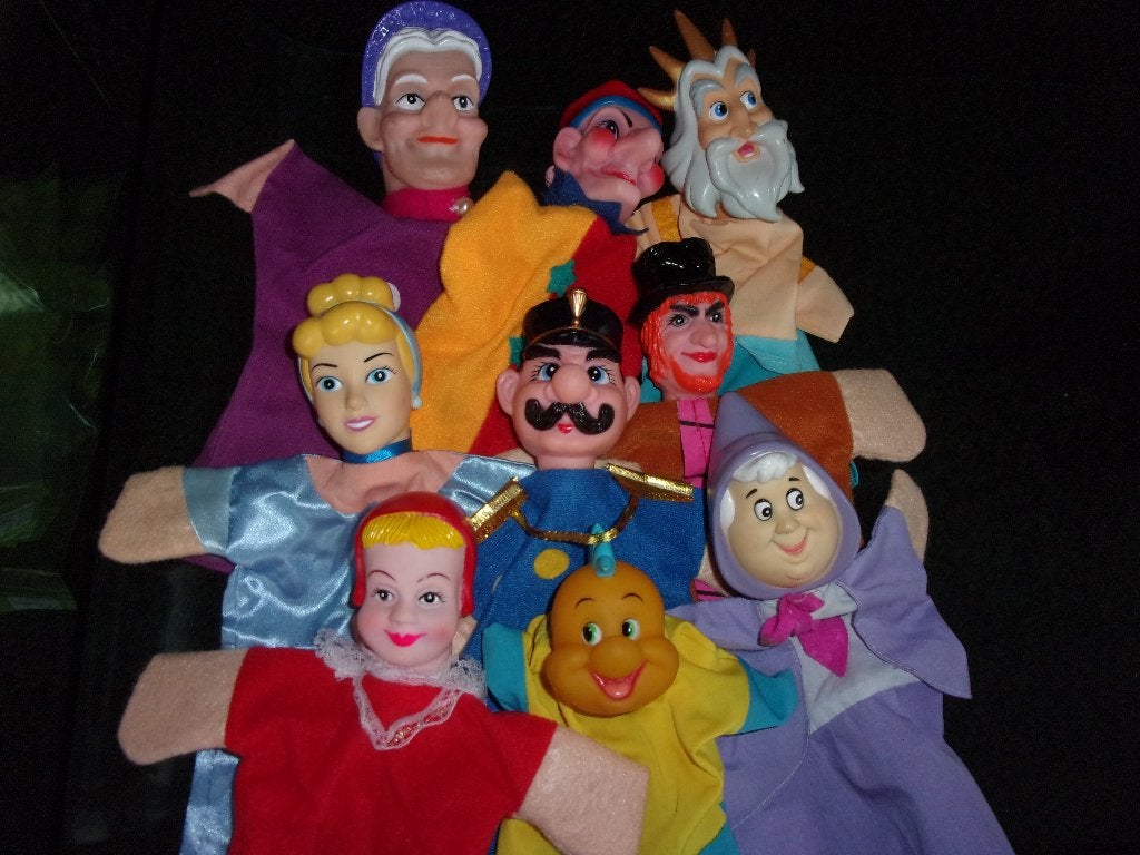 9 POPPENKASTPOPPEN (H), Ophalen of Verzenden, Zo goed als nieuw, Overige typen
