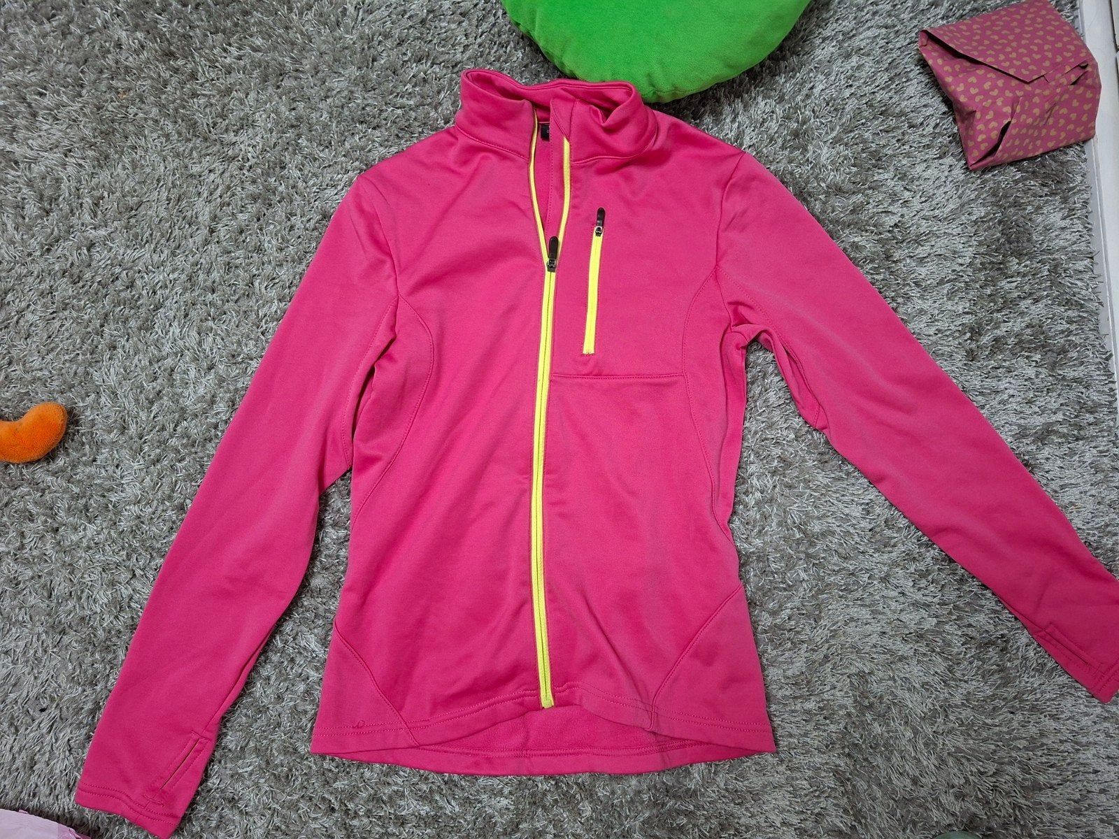 Roze sportjasje, maat s, Kleding | Dames, Sportkleding, Verzenden, Overige typen, Zo goed als nieuw, Roze