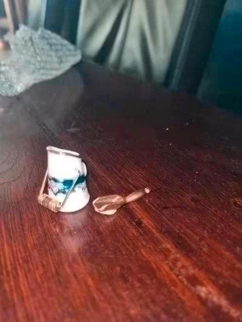 Reutter Kolenkit Miniatuur Porselein met Schepje, Ophalen of Verzenden