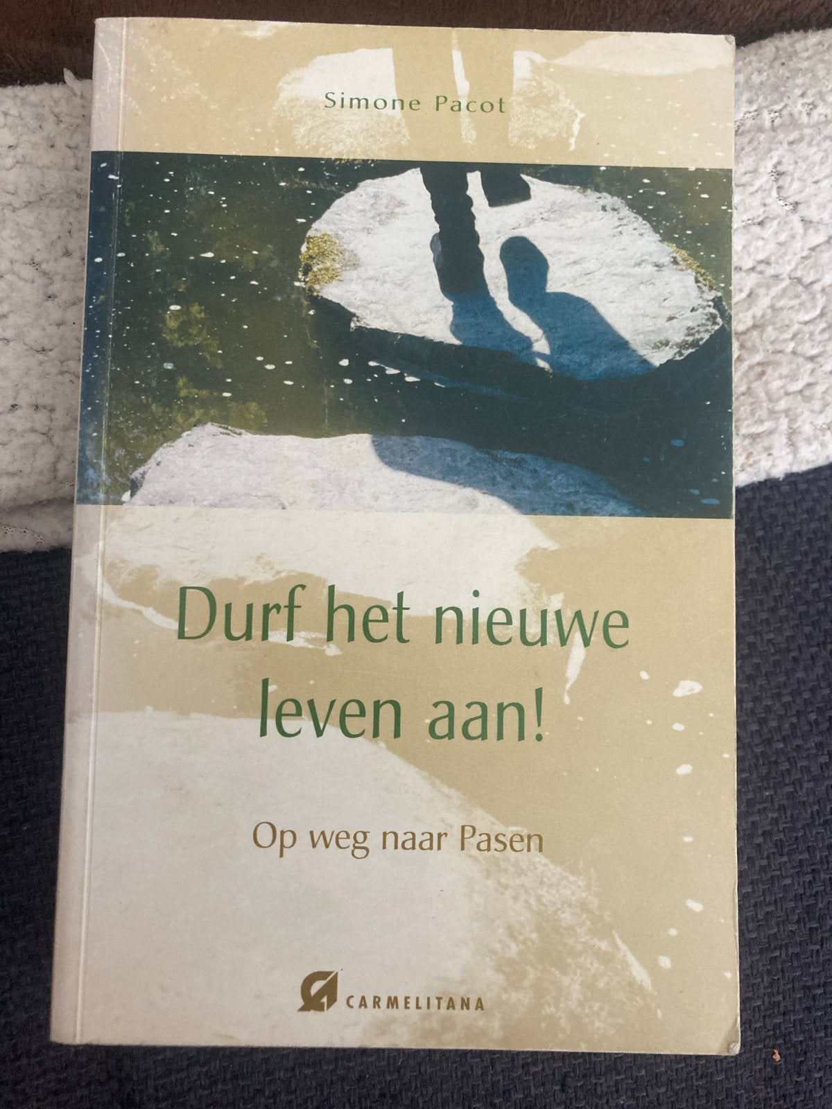 Durf het nieuwe leven aan! Simone Pacot - Op weg naar Pasen, Ophalen of Verzenden, Gelezen, Spiritualiteit algemeen, Achtergrond en Informatie