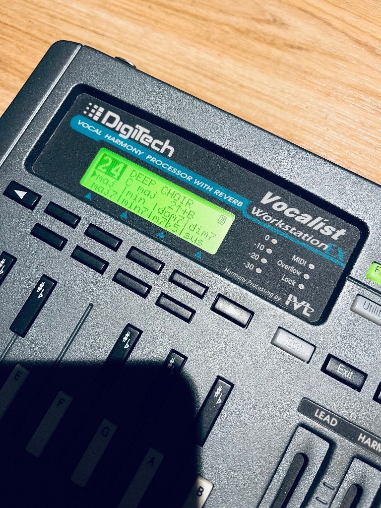 Zeldzame Digitech Vocalist Workstation EX, Muziek en Instrumenten, Effecten, Ophalen of Verzenden, Zo goed als nieuw, Delay of Echo