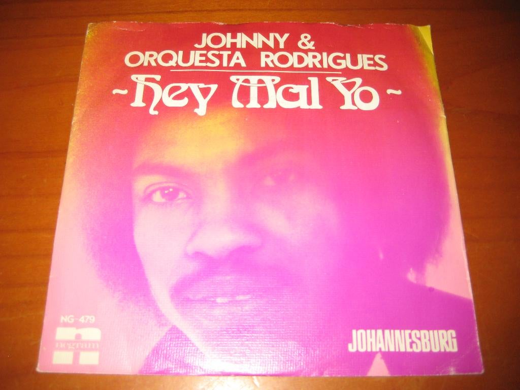 Johnny Rodrigues + Orchestra: Hey mal yo, Cd's en Dvd's, Vinyl Singles, Ophalen of Verzenden, Zo goed als nieuw, Single