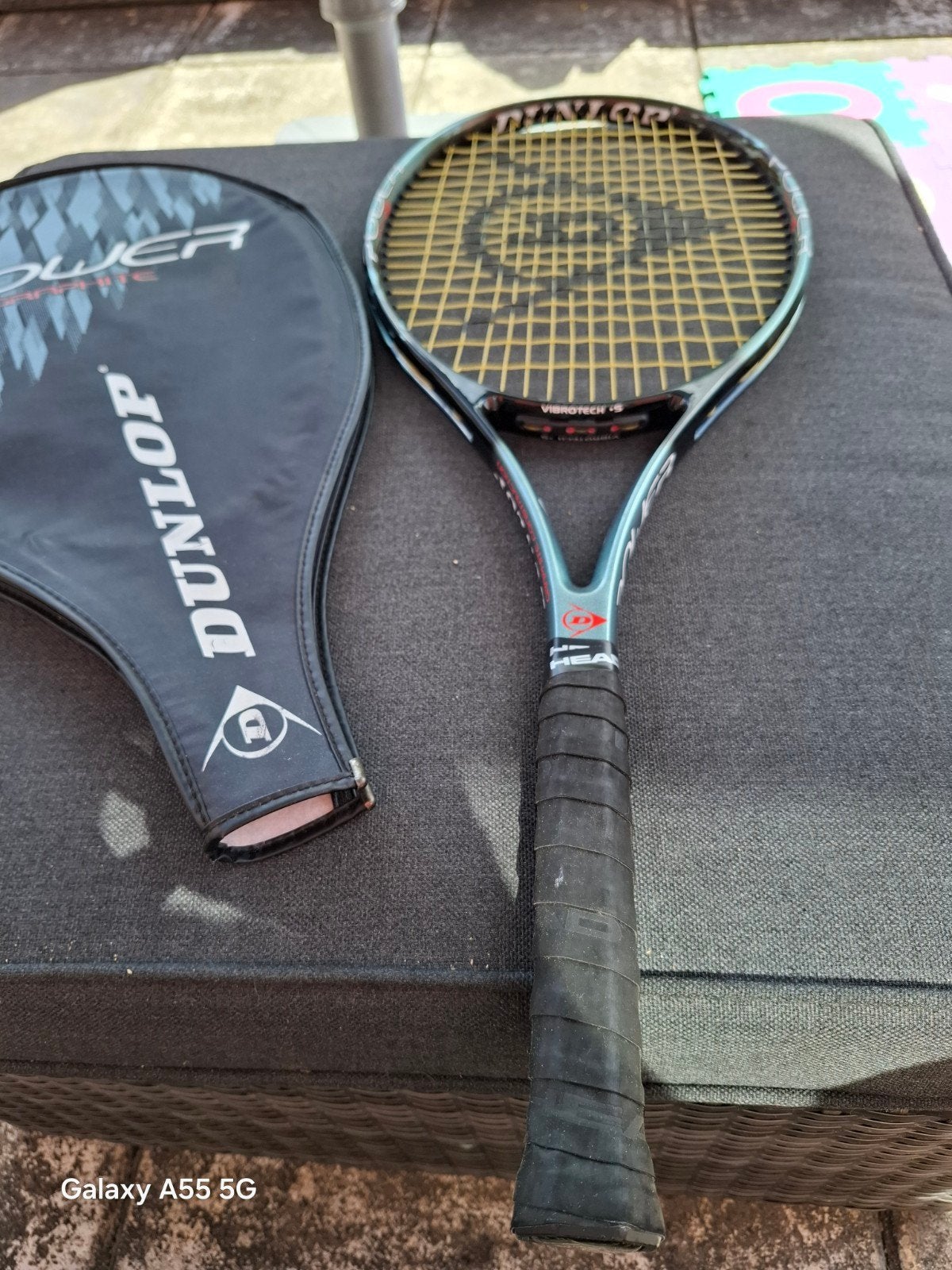 Dunlop Power Graphite Tennisracket - Gripmaat L1, Gebruikt, Dunlop Sports, L1, Info@dunlopsports.com