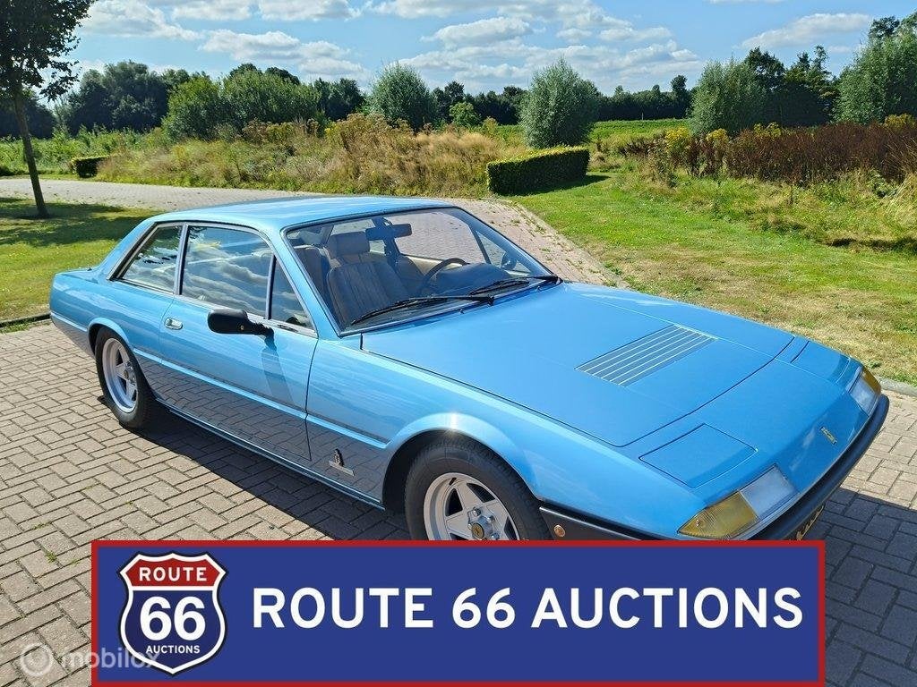 Ferrari 400i Automatic | 1981 | Route 66 Auctions, Auto's, Overige carrosserieën, Zwart, Bedrijf, Handgeschakeld