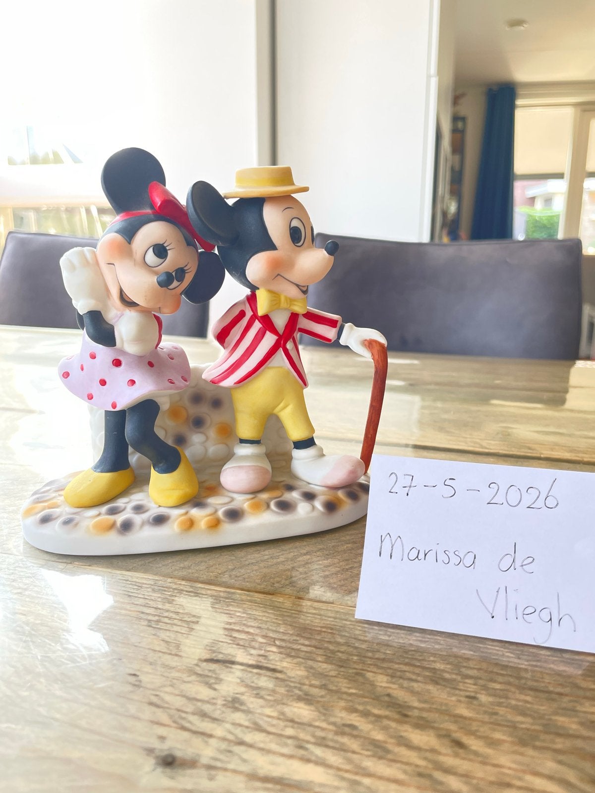 Diverse Mickey en Minnie Mouse Beeldjes Collectie, Ophalen, Mickey Mouse, Gebruikt, Beeldje of Figuurtje