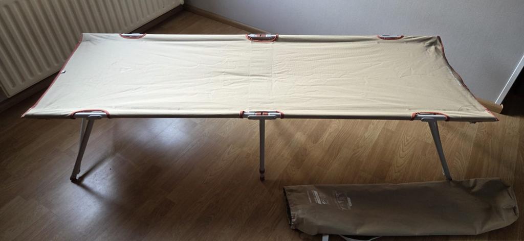 Veldbed, Ophalen