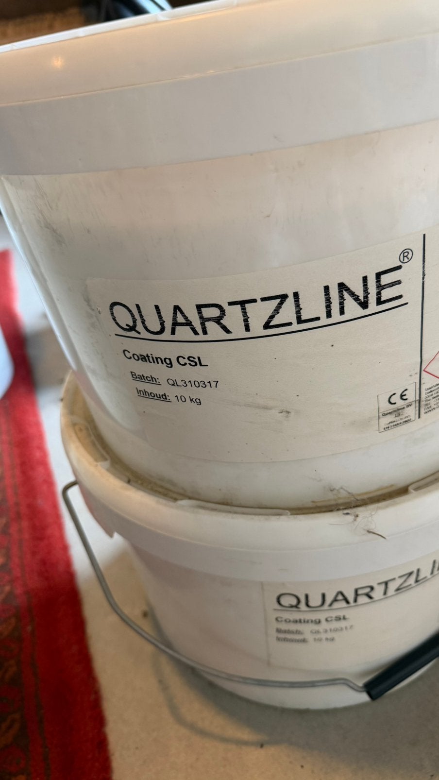 Quartzline csl betoncoating 10kg, Ophalen, Nieuw, Overige kleuren