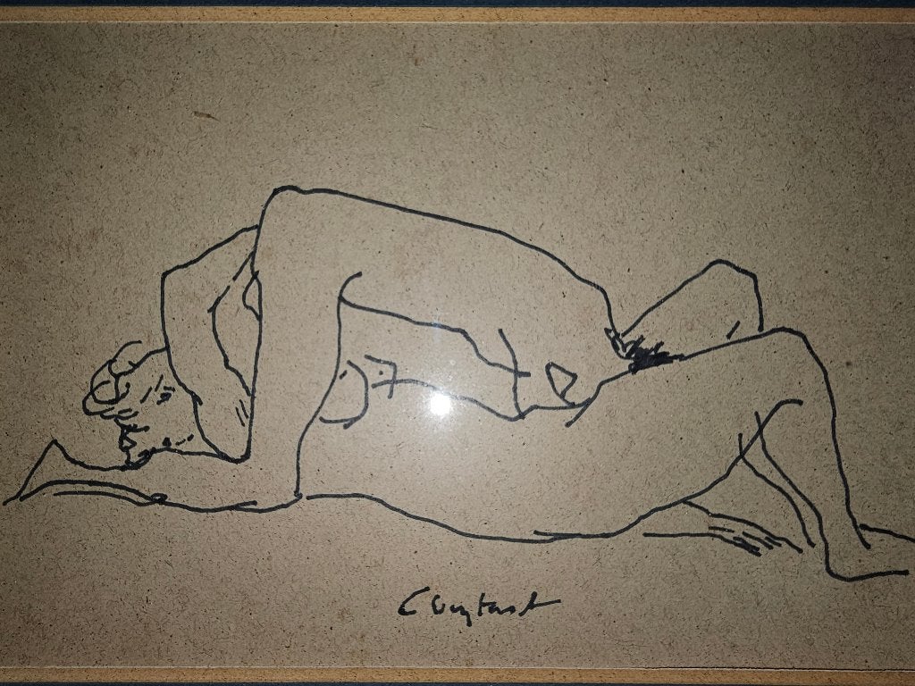 Constant Nieuwenhuijs  Cobra Groep  Erotische Tekening, Ophalen