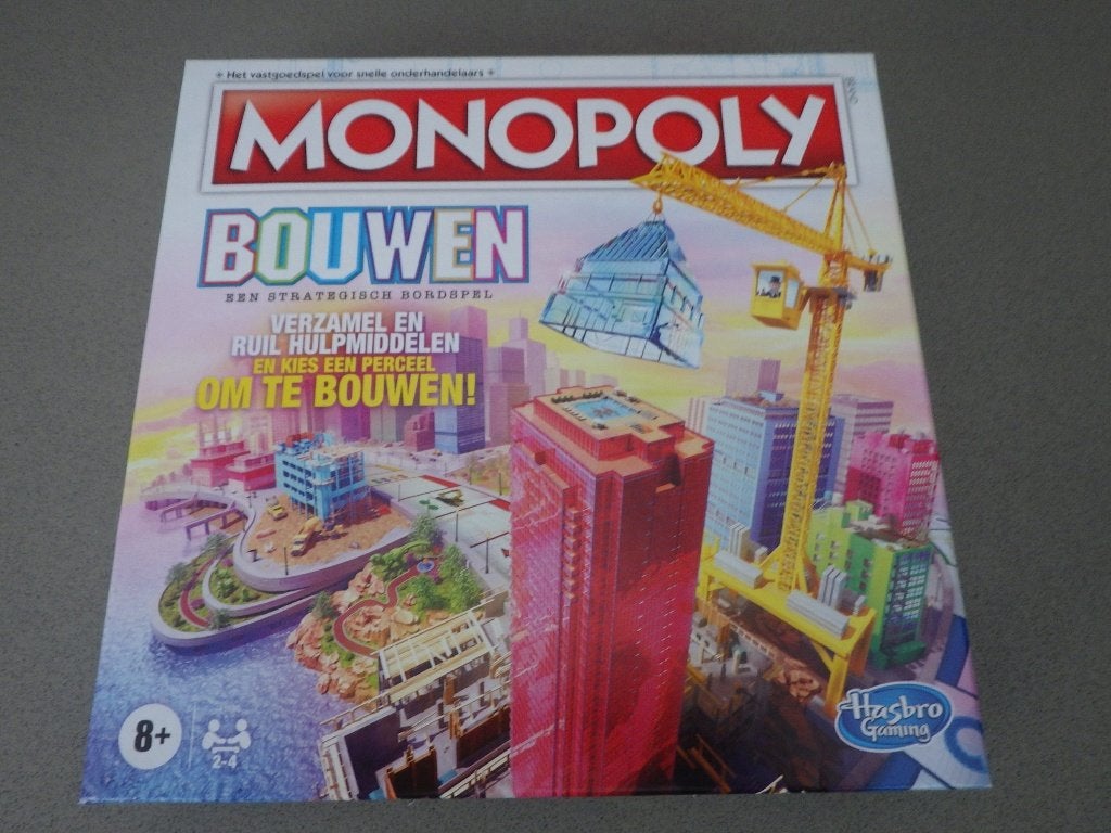 Monopoly Bouwen, Hobby en Vrije tijd, Gezelschapsspellen | Bordspellen, Ophalen of Verzenden