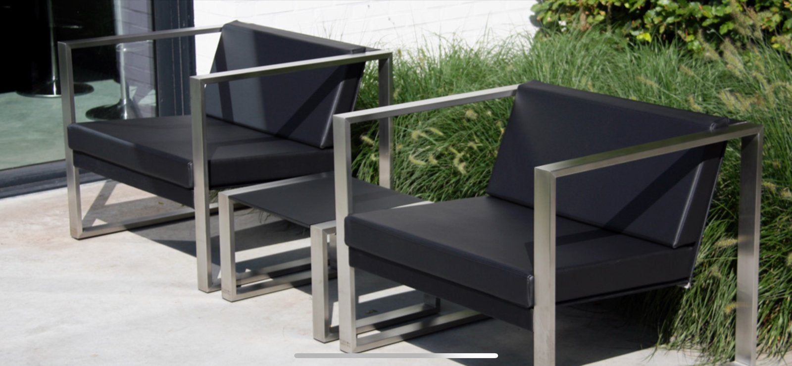 2 Fuera Dentro stoelen, stof, Twee, Zwart, Ophalen of Verzenden, Zo goed als nieuw