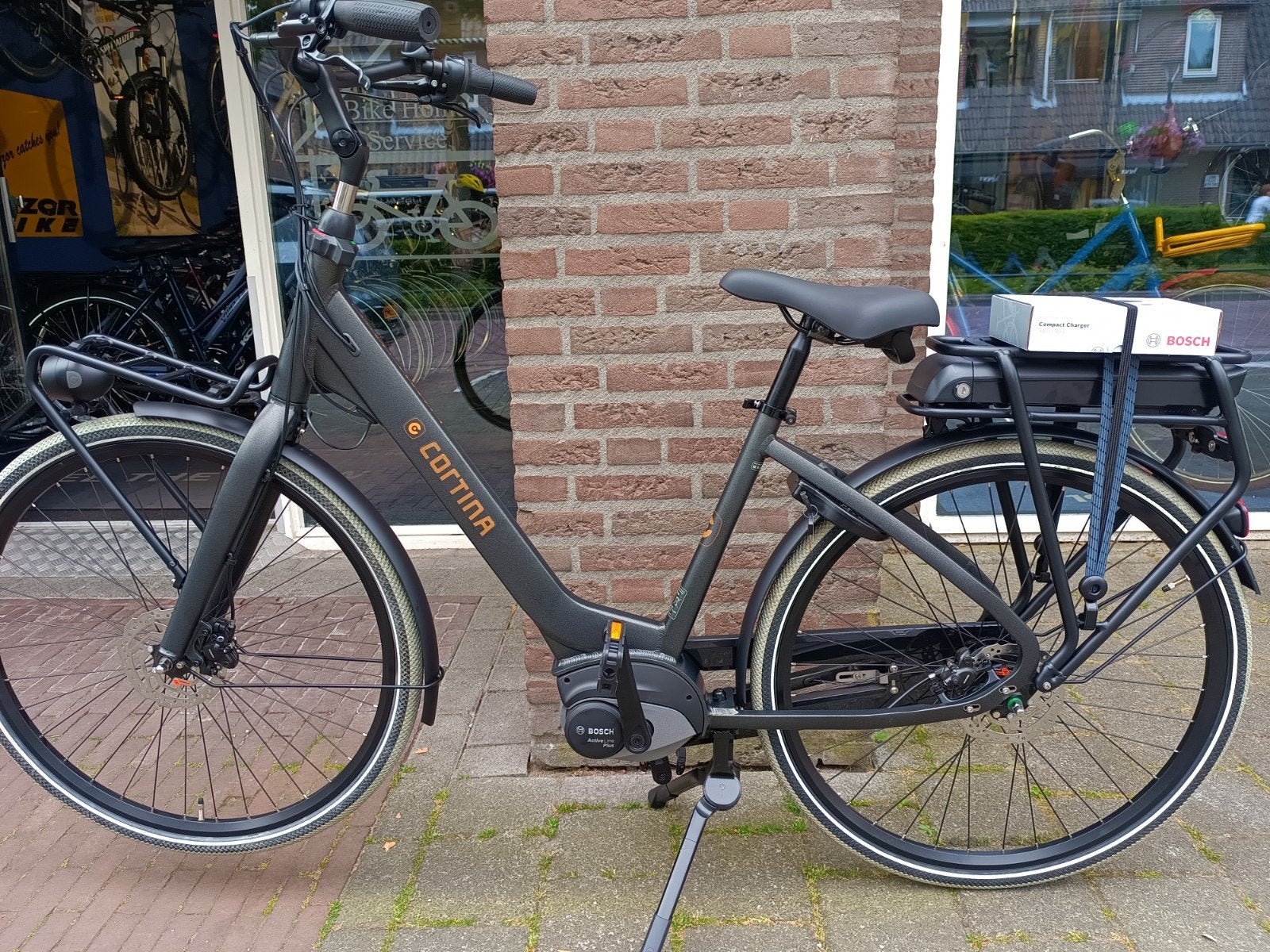 Cortina common familie transport demo ebike, 47 tot 51 cm, Ophalen, Zo goed als nieuw, Cortina