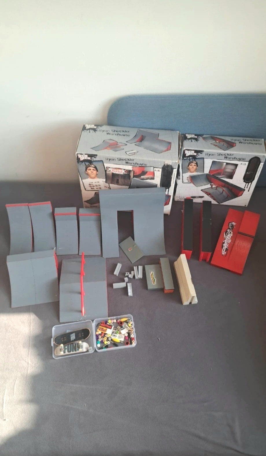 Tech Deck skateset | Meerdere ramps, obstakels, Ophalen of Verzenden, Gebruikt, Jongen of Meisje