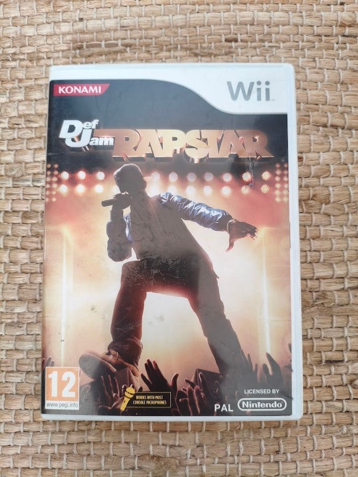 Def Jam rapstar Nintendo Wii game, Muziek, Gebruikt, Ophalen of Verzenden, 3 spelers of meer