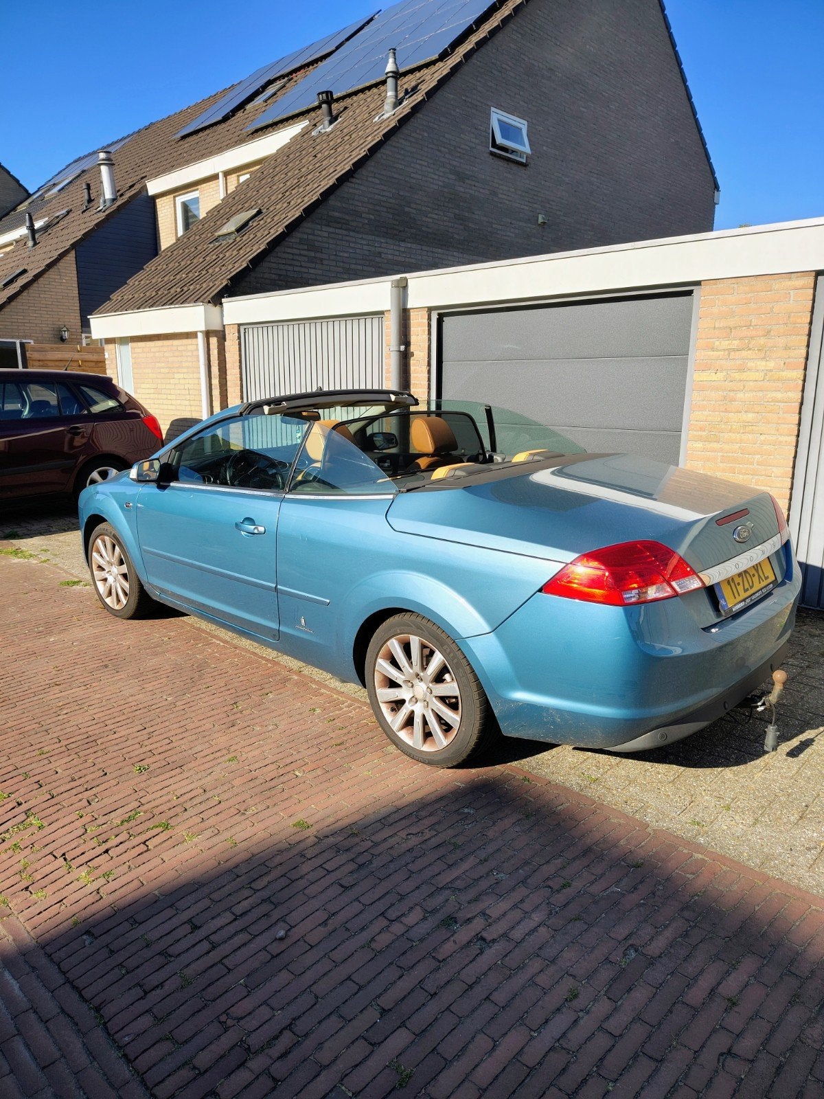 Ford Focus 1.6 74KW CC 2008 Blauw, Auto's, Ford, 1596 cc, 1373 kg, 4 cilinders, Cabriolet