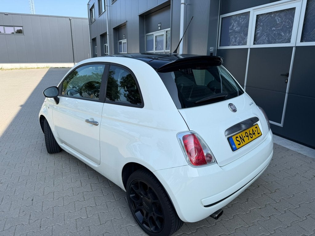 Fiat 500 0.9 85pk TwinAir Turbo Lounge 2012 Wit | Airco, Auto's, Voorwielaandrijving, Euro 5, Elektrische ramen, 31 €/maand