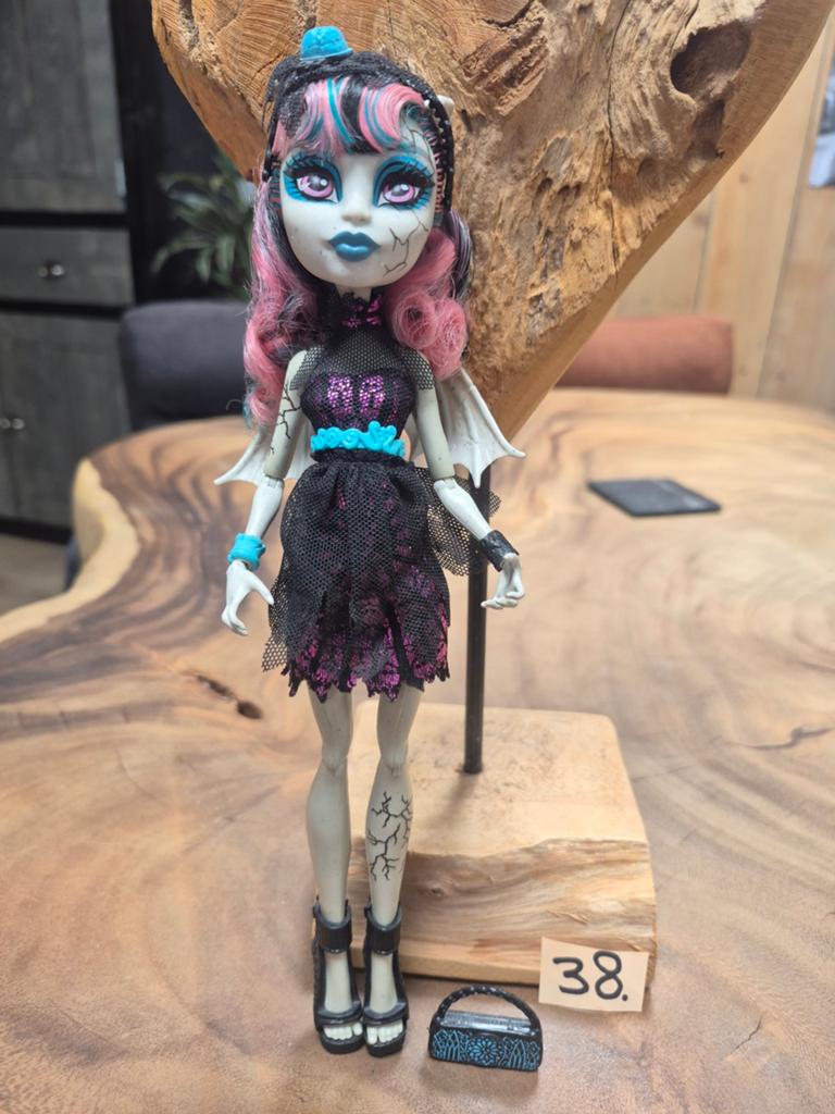 Monster High  pop met accessoires, Ophalen of Verzenden, Gebruikt, Overige typen