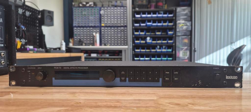 Lexicon PCM 70 Digital Effects Processor, Muziek en Instrumenten, Effecten, Ophalen of Verzenden, Gebruikt, Multi-effect
