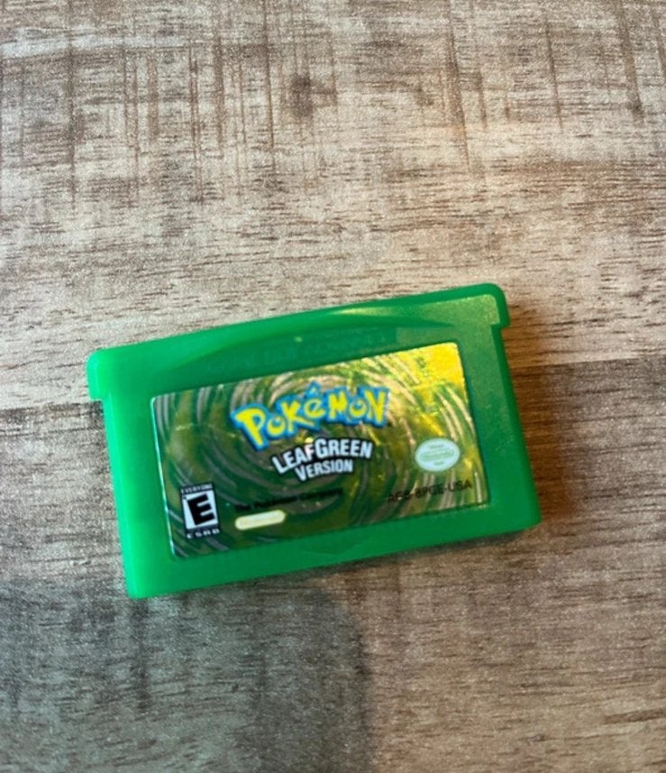 Pokemon leaf green spel, Ophalen of Verzenden, Zo goed als nieuw