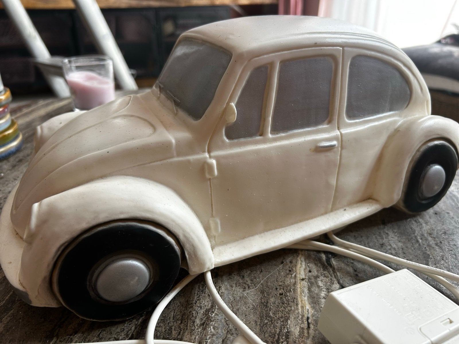 Heico Volkswagen Kever lamp - Geliefd bij verzamelaar, Met schakelaar, Wit, Overige merken, Gebruikt