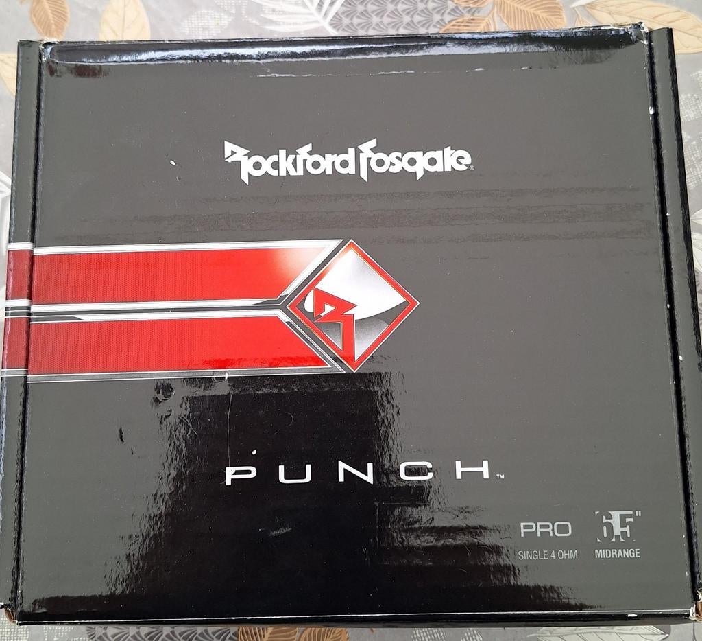 Rockford Fosgate Punch Pro PPS4-6 Midrange Speaker, Ophalen of Verzenden, Nieuw