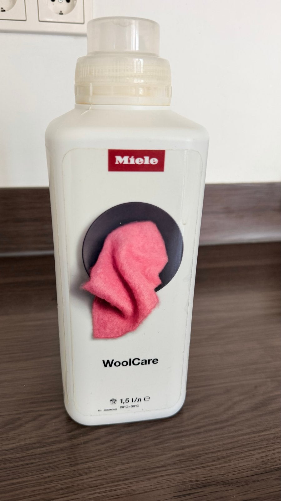 Miele WoolCare wasmiddel - 750 ml, Witgoed en Apparatuur, Onderdelen en Toebehoren, Ophalen, Gebruikt