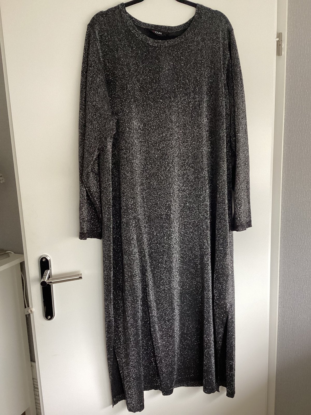 Mat, yoek, ophilia, Yours lange jurk. Nieuw., Kleding | Dames, Verzenden, Nieuw, Zwart, Jurk