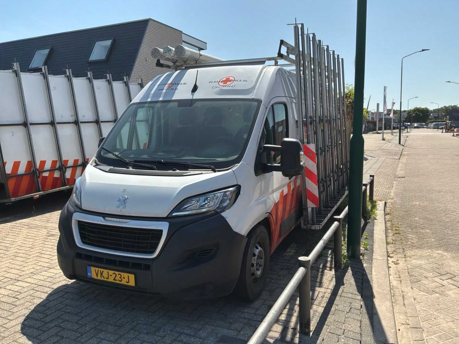 2021 Peugeot Boxer 435 2.2 HDI L3H2ZwGr Bedrijfswagen, VKJ-2, Auto's, Gebruikt, Euro 6, Bedrijf, Diesel