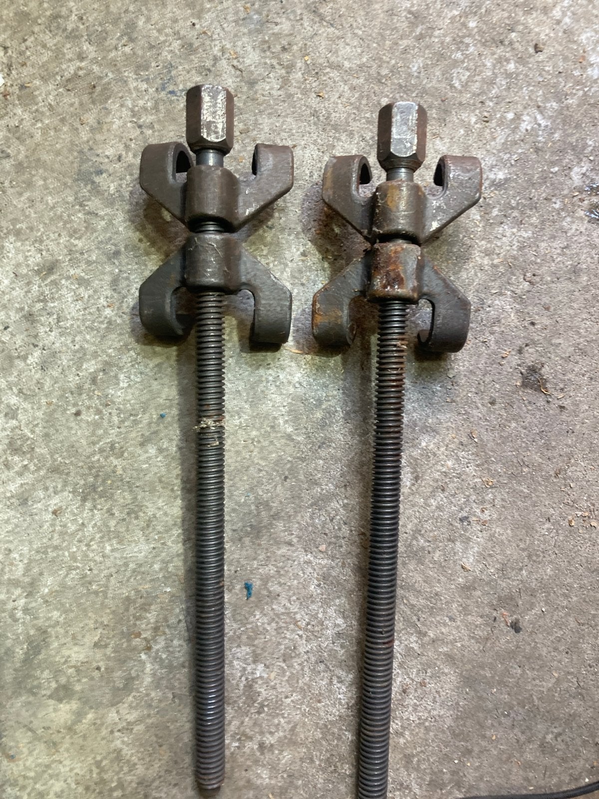 Set van 2 veerspanners voor auto-onderhoud, Ophalen of Verzenden, Gebruikt