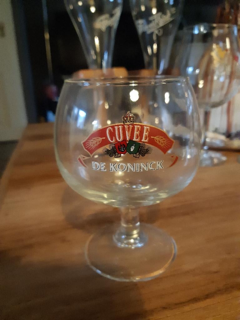 Cuvee De Koninck bierglas (Z209-10), Ophalen of Verzenden, Nieuw, Glas of Glazen, Overige merken