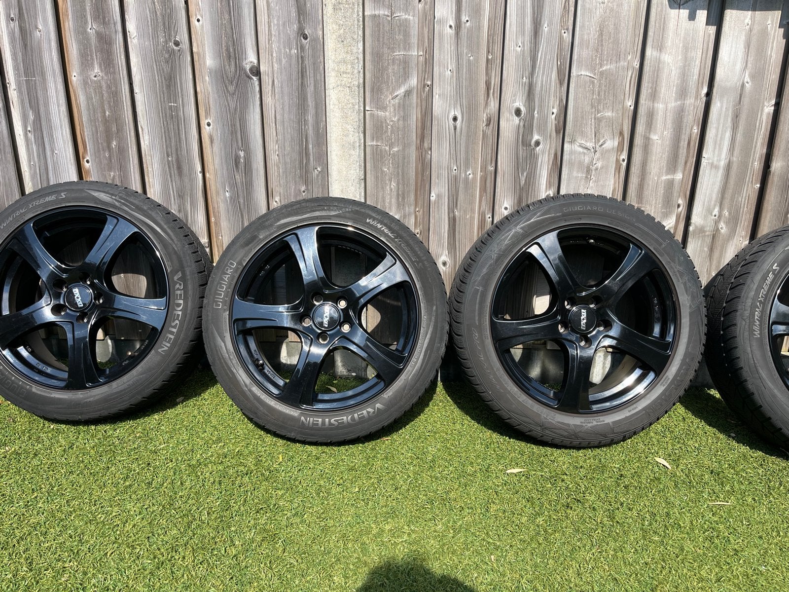 Velgen met winterbanden voor Volvo V60 (2017), Auto-onderdelen, Banden en Velgen, 17 inch, Terreinwagen, Gebruikt