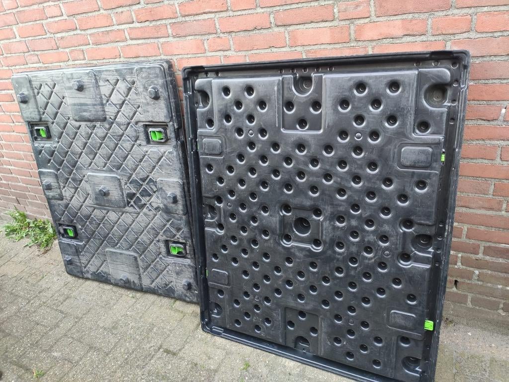 Palletbox deksel pallet box ecopack EL1210, Ophalen, Gebruikt, Kunststof, Overige typen