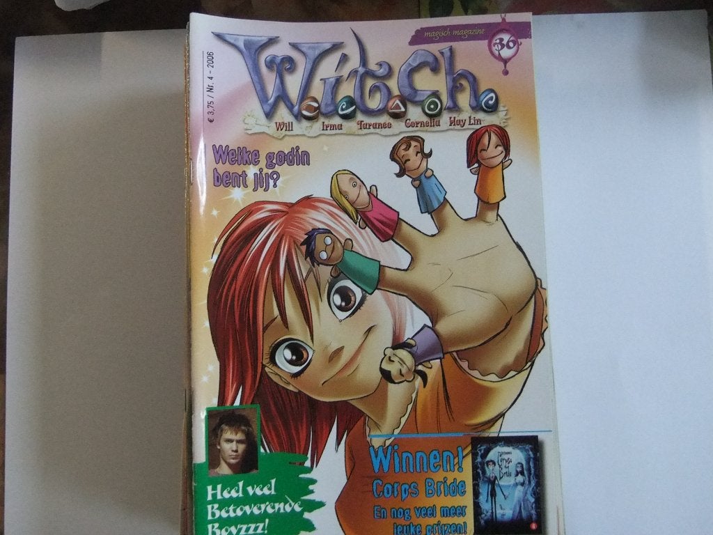 W.I.T.C.H. magazine nr 36, Eén stripboek, Verzenden