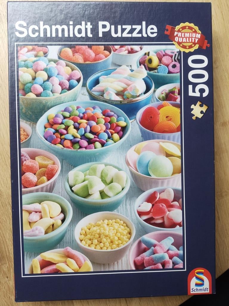 Schmidt Puzzle 2 keer en een Clementoni, Ophalen, 500 t/m 1500 stukjes, Gebruikt, Legpuzzel