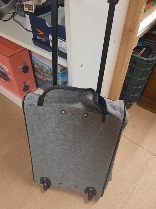 Roloffer/reistas, Ophalen, Uitschuifbare handgreep, 30 cm of meer, Minder dan 40 cm