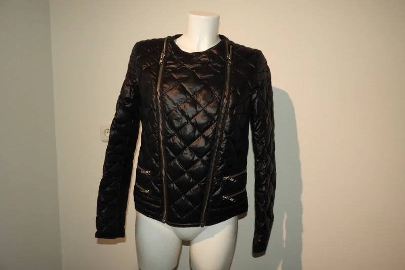 The Kooples gevoerde jas dubbele rits Als Nieuw M, Maat 38/40 (M), Verzenden, Zwart, Zo goed als nieuw