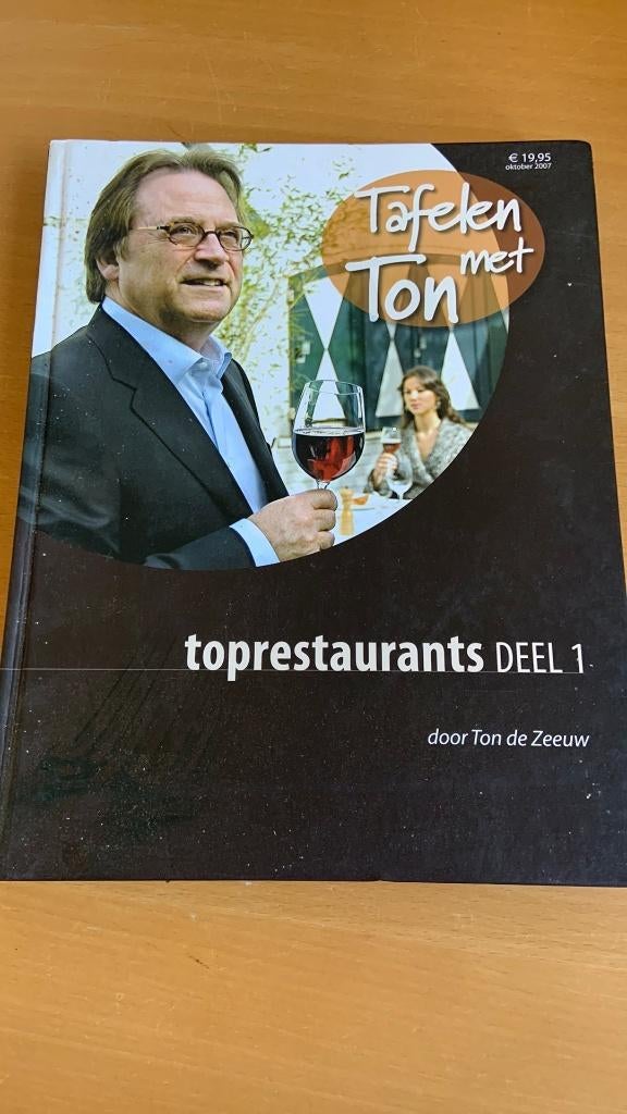 Tafelen met Ton - Toprestaurant deel 1 - Ton de Zeeuw, Ophalen of Verzenden, Nederland en België