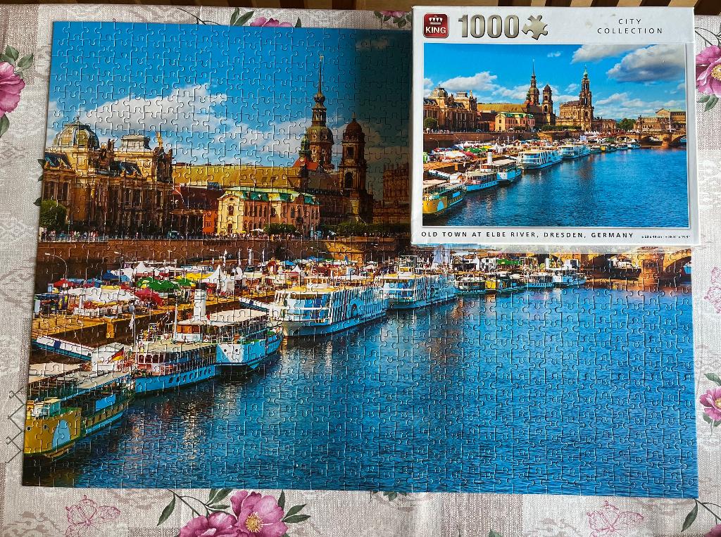 king city collection puzzel | legpuzzel 1000 stukjes, Ophalen of Verzenden, 500 t/m 1500 stukjes