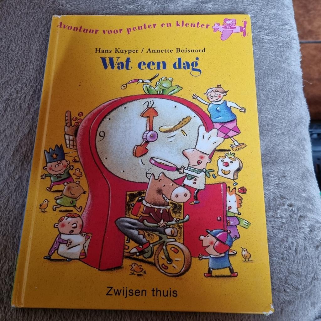 Wat een dag - Avontuur voor peuter en kleuter, Ophalen of Verzenden, Gelezen, Hans Kuyper
