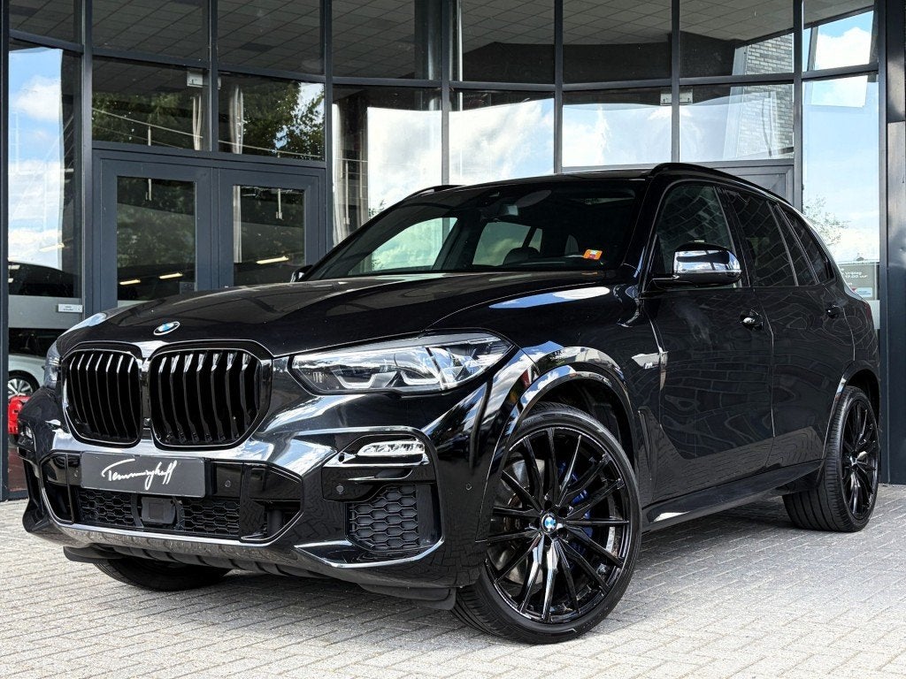Bmw X5 XDRIVE40I M SPORT - PANO - 22 INCH, Auto's, Gebruikt, Parkeerassistent, Zwart, Leder