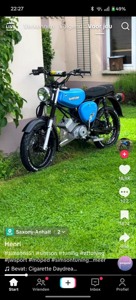 Gezocht Simson s51, Fietsen en Brommers, Brommers | Oldtimers, Overige merken, Ophalen