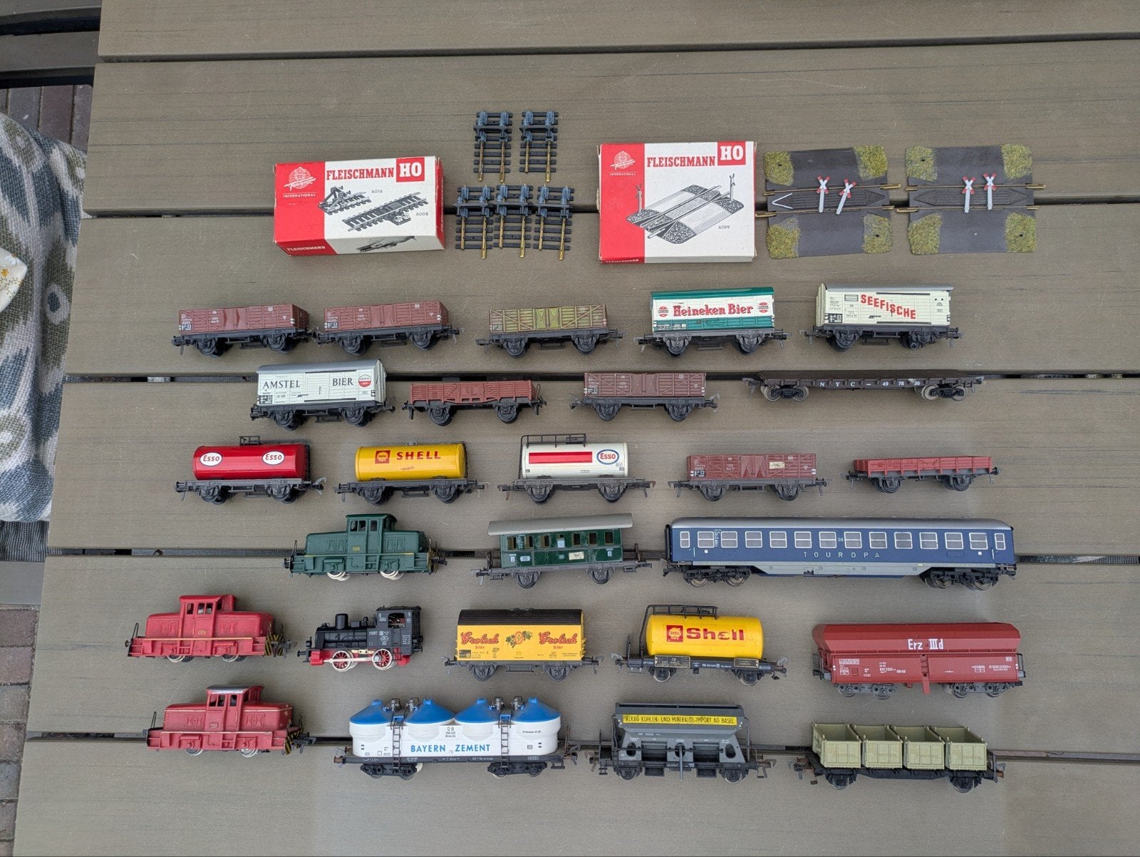 Fleischmann wagons en locomotieven, Ophalen of Verzenden, Gebruikt, Gelijkstroom, Fleischmann