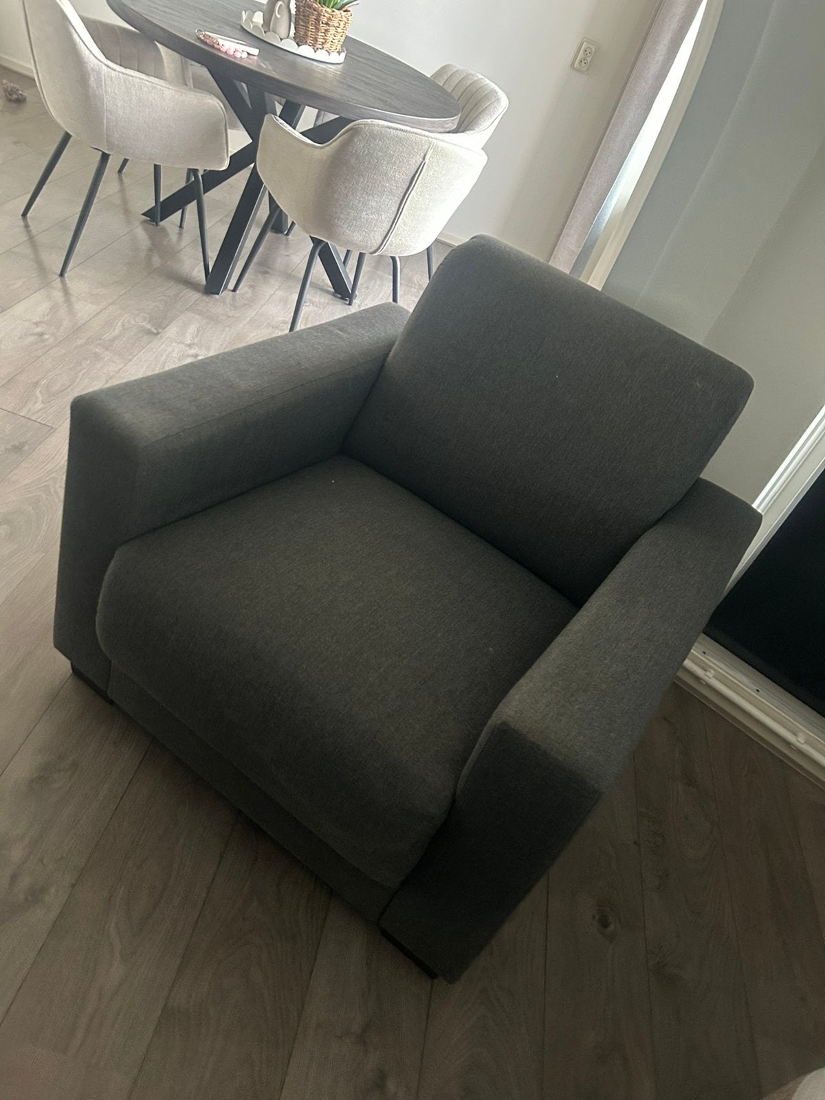 Eenpersoonsbank/stoel., Ophalen, Zo goed als nieuw, Eenpersoons, Minder dan 150 cm