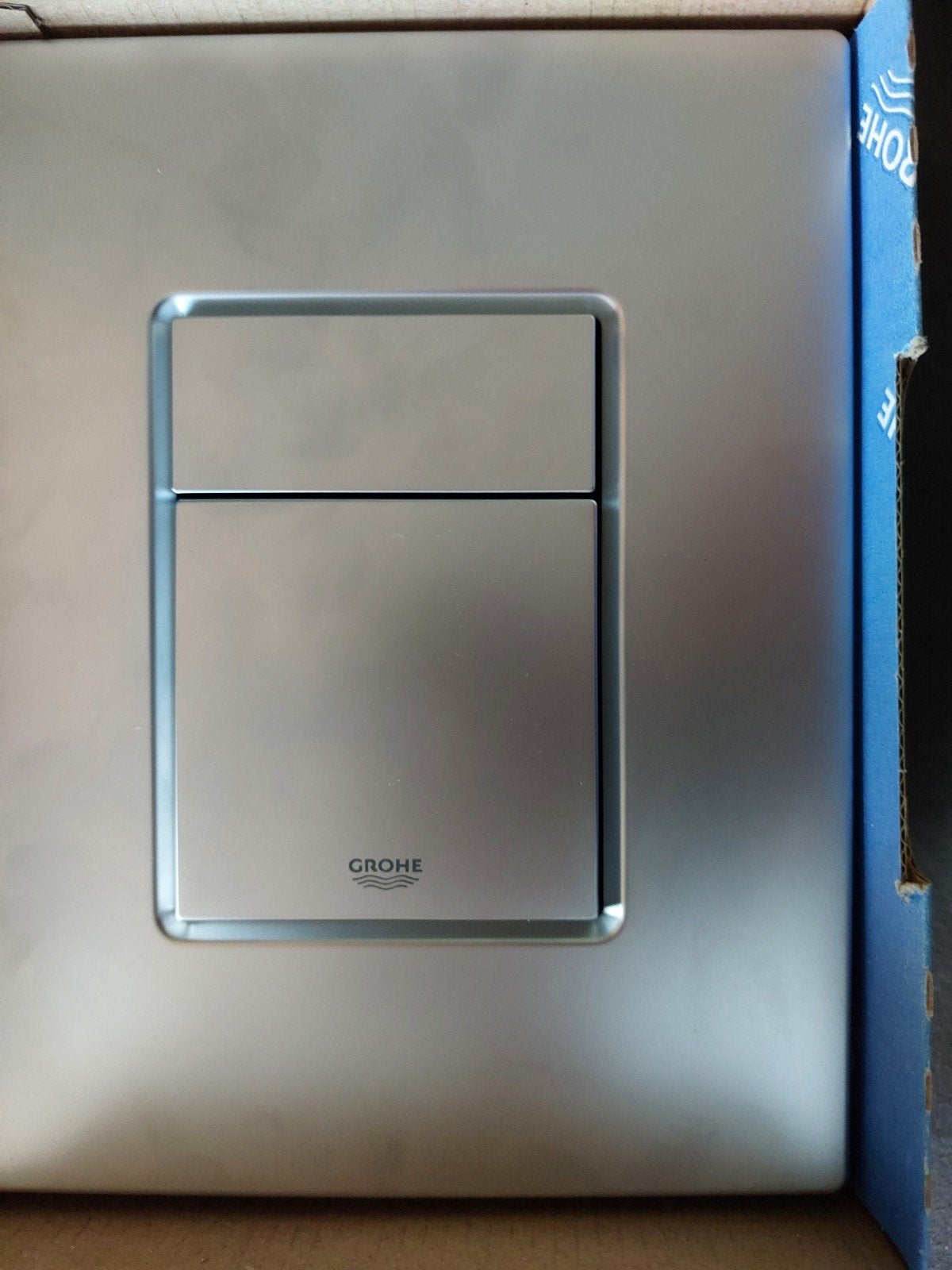 Grohe Toilet Bedieningspaneel Chroom mat, Doe-het-zelf en Verbouw, Sanitair, Ophalen of Verzenden, Nieuw, Chroom, Toilet