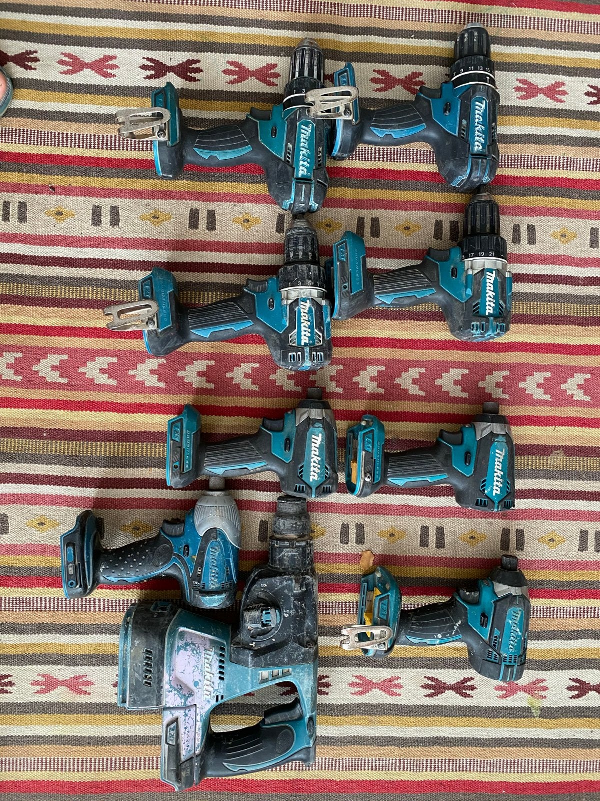 Ask price Diverse Makita Boormachine - Gebruikt, Ophalen of Verzenden, Gebruikt, Boor- en Schroefmachine