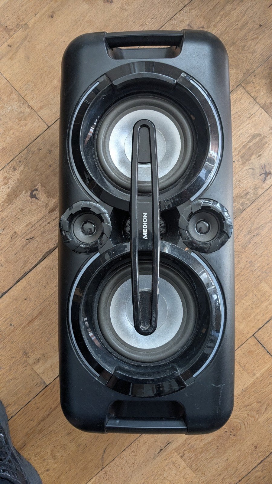 Medion speaker, Audio, Tv en Foto, Karaoke-apparatuur, Ophalen of Verzenden, Complete set