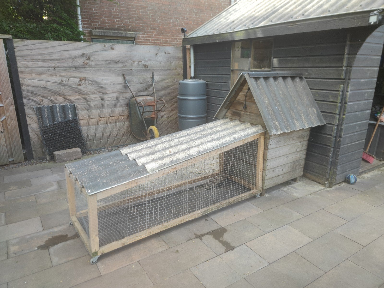 Super goeie kippenhok hok kippen konijnenhok, Ophalen, Gebruikt, Kippenhok of Kippenren